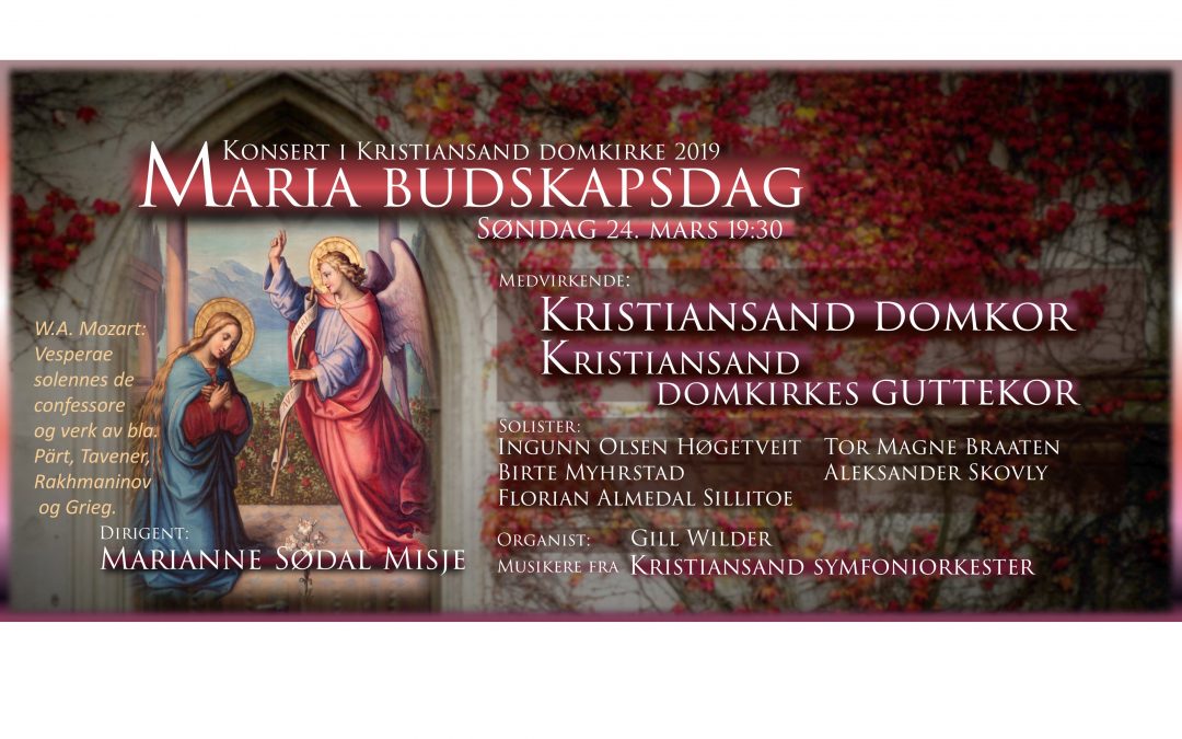 Konsert på Maria budskapsdag